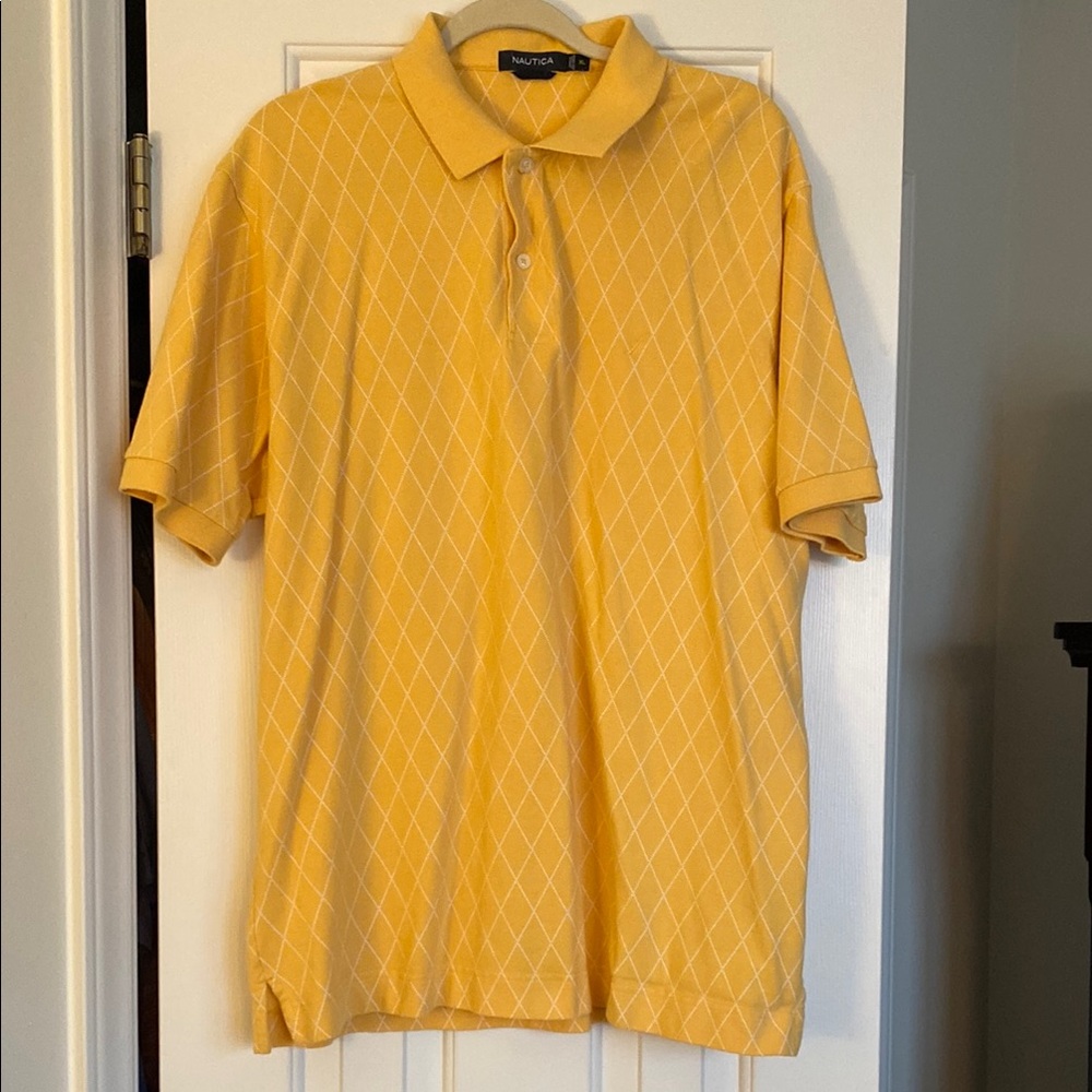 Nautica Yellow Polo Shirt